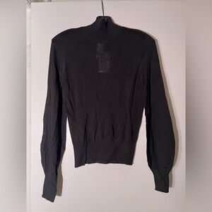 agnès b mock neck sweater -nwt